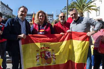 Concentración en la capital grancanaria por la 